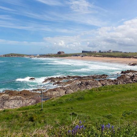 Fistral Beach Garden Apartment 3 Ньюки Экстерьер фото